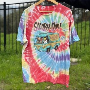 Men’s Scooby Doo Tie Dye T-Shirt XL